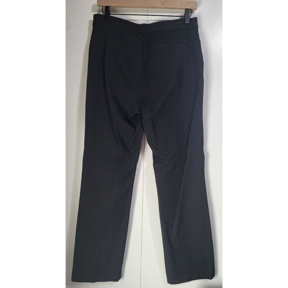 Gap Women's 10R VTG y2k Bootcut Stretch Gray Trouser Pants SZ 10R Classic Preppy - Picture 6 of 11